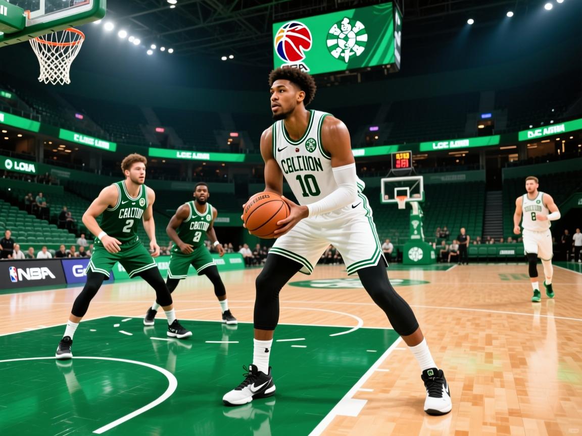 凯尔特人队后卫连续砍＋，引领球队连胜